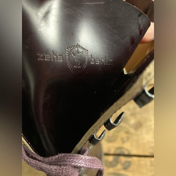 Purple combat boots| Zeha Berlin - Picture 7 of 9